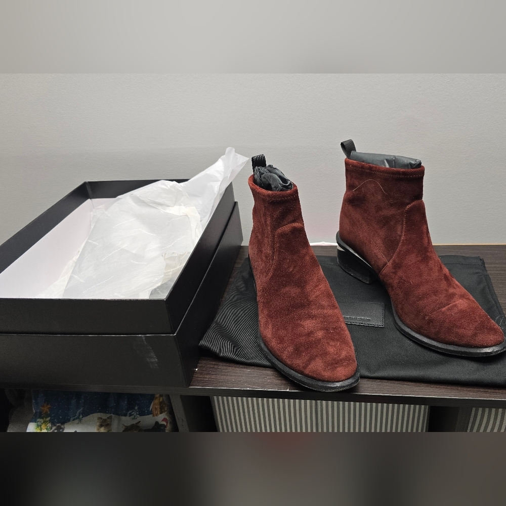 Alexander Wang Kori Stretch Boots in Black